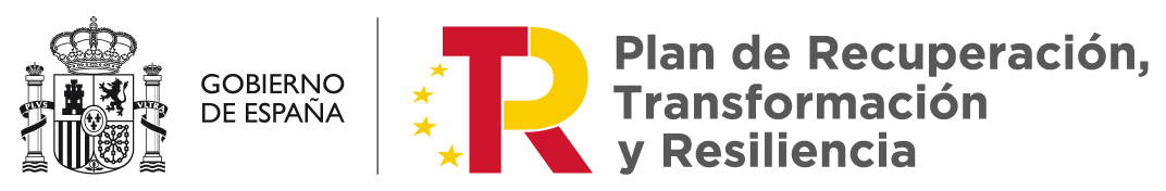 Logotipos Gobierno de España - Plan de Recuperación, Transformación y Resiliencia